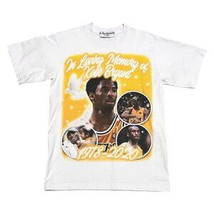 LIMITED EDITION Kobe Bryant Airbrush RIP Do Not Disturb LA Lakers T Shirt Medium